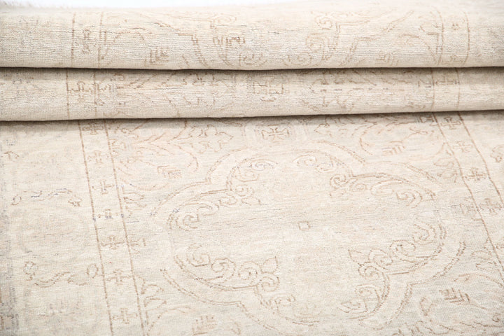 Hand Knotted Fine Serenity Wool Rug 3' 0" x 10' 1" - No. AT17155