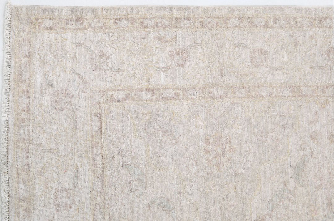 Hand Knotted Fine Serenity Wool Rug 3' 4" x 9' 10" - No. AT78840