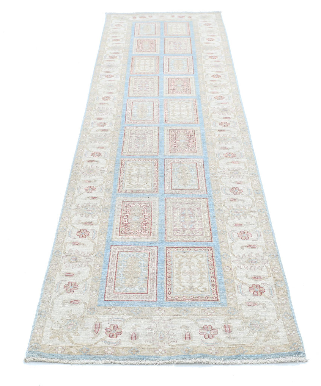 Hand Knotted Serenity Wool Rug 2' 7" x 10' 1" - No. AT48369