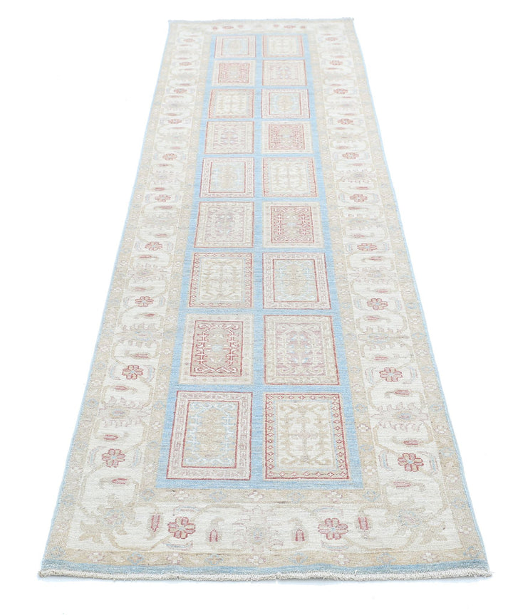 Hand Knotted Serenity Wool Rug 2' 7" x 10' 1" - No. AT48369