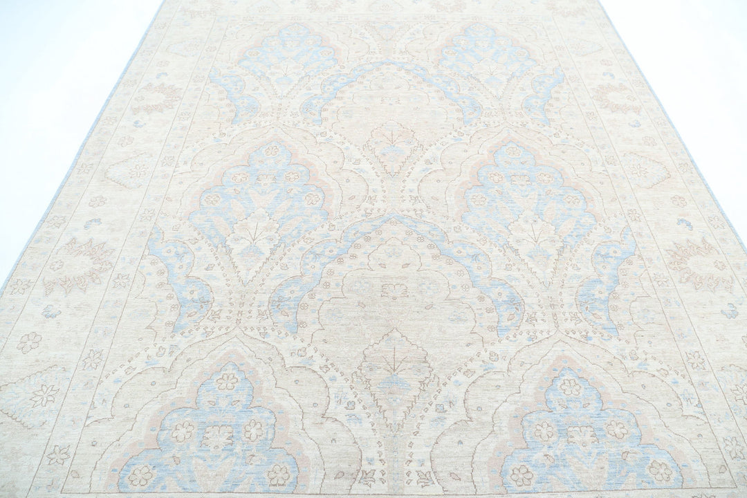 Hand Knotted Fine Serenity Wool Rug 8' 0" x 9' 9" - No. AT29143