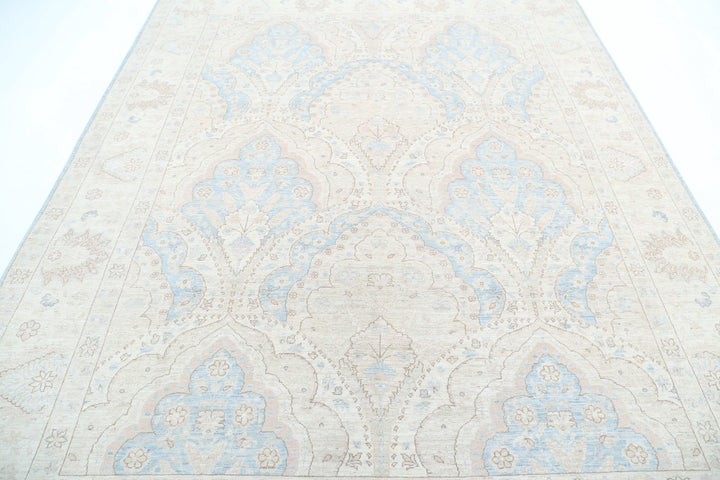 Hand Knotted Fine Serenity Wool Rug 8' 0" x 9' 9" - No. AT29143