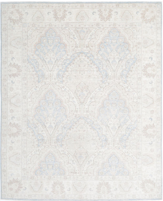 Hand Knotted Fine Serenity Wool Rug 8' 0" x 9' 9" - No. AT29143