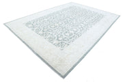 Hand Knotted Fine Serenity Wool Rug 8' 9" x 12' 6" - No. AT42046
