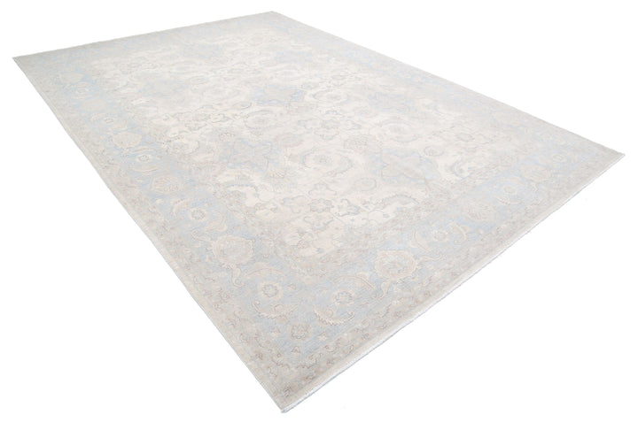 Hand Knotted Fine Serenity Wool Rug 8' 10" x 12' 7" - No. AT61589