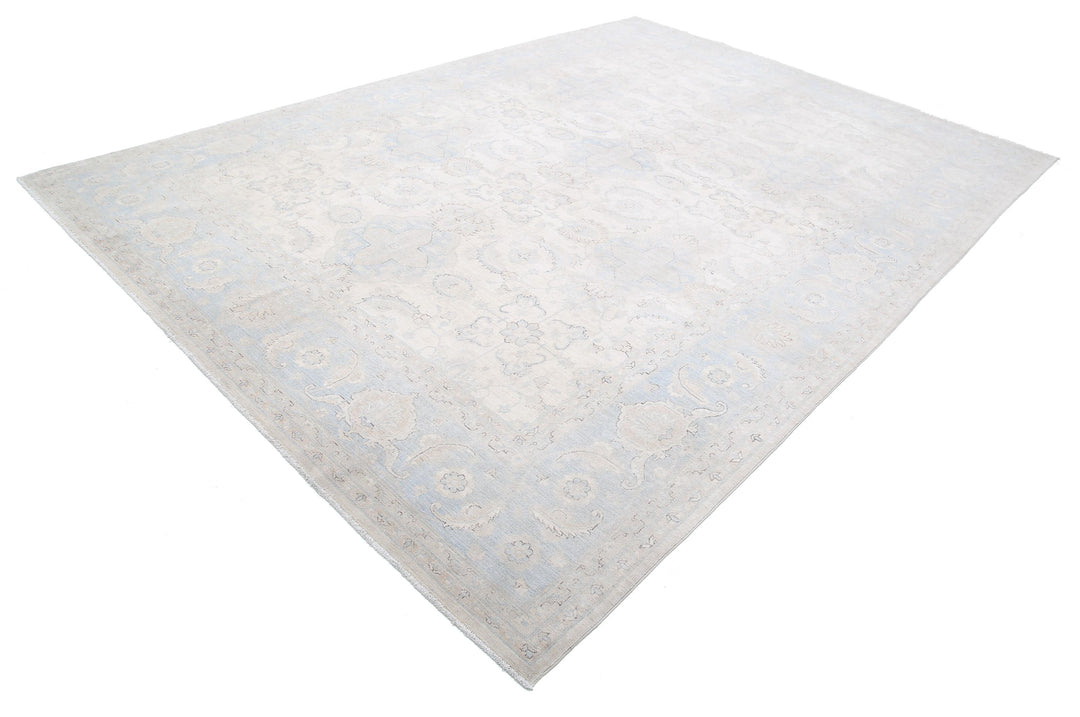 Hand Knotted Fine Serenity Wool Rug 8' 10" x 12' 7" - No. AT61589