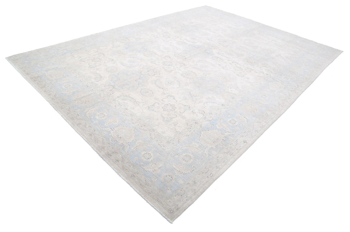 Hand Knotted Fine Serenity Wool Rug 8' 10" x 12' 7" - No. AT61589