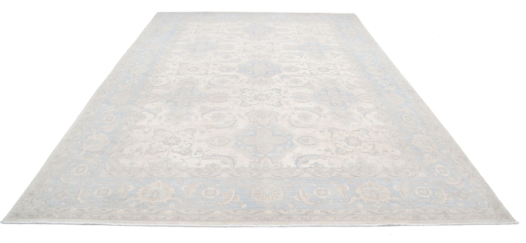 Hand Knotted Fine Serenity Wool Rug 8' 10" x 12' 7" - No. AT61589