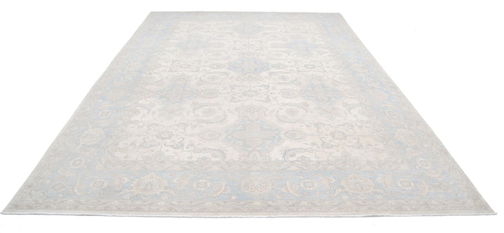 Hand Knotted Fine Serenity Wool Rug 8' 10" x 12' 7" - No. AT61589