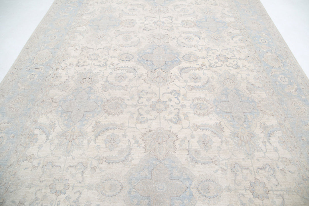 Hand Knotted Fine Serenity Wool Rug 8' 10" x 12' 7" - No. AT61589