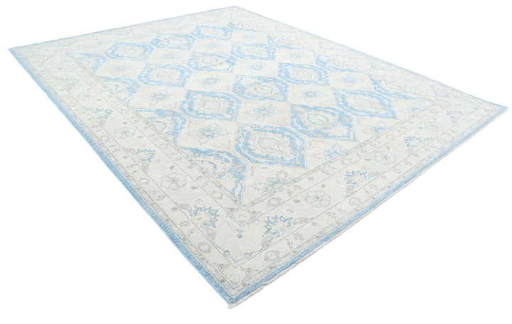 Hand Knotted Fine Serenity Wool Rug 9' 2" x 11' 4" - No. AT36450