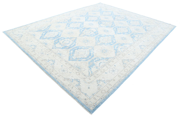 Hand Knotted Fine Serenity Wool Rug 9' 2" x 11' 4" - No. AT36450
