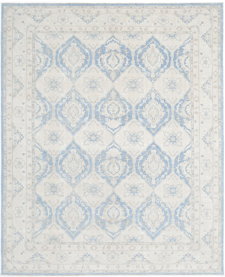 Hand Knotted Fine Serenity Wool Rug 9' 2" x 11' 4" - No. AT36450