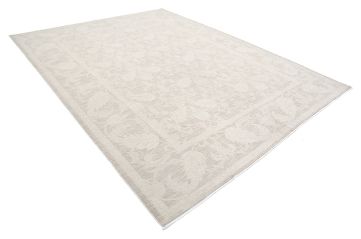 Hand Knotted Fine Serenity Wool Rug 9' 0" x 11' 8" - No. AT81546