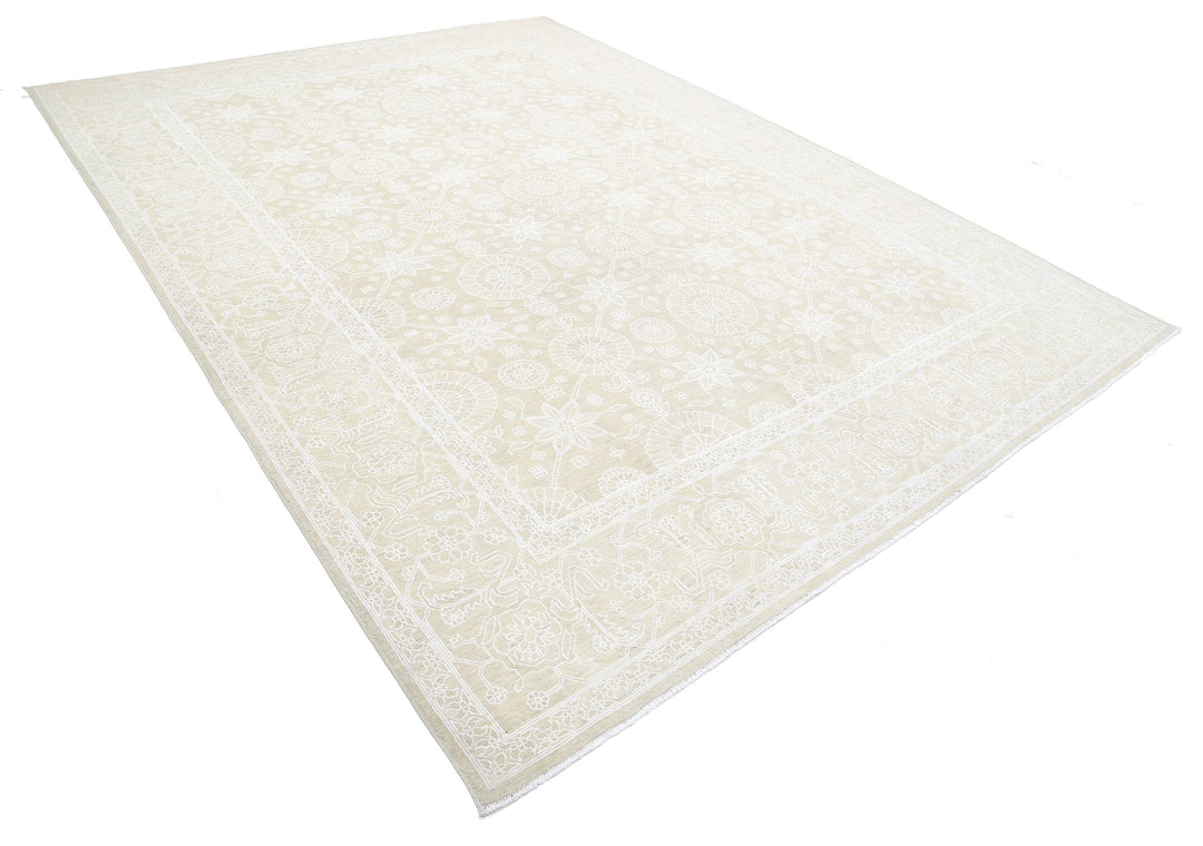 Hand Knotted Fine Serenity Wool Rug 8' 11" x 12' 0" - No. AT98507