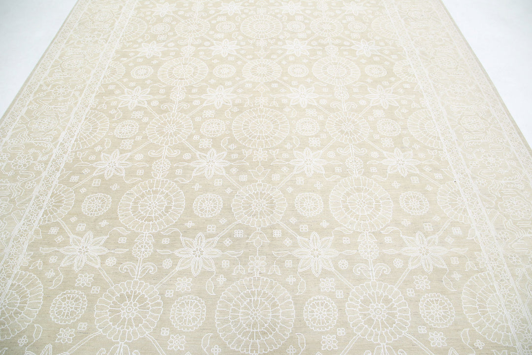 Hand Knotted Fine Serenity Wool Rug 8' 11" x 12' 0" - No. AT98507