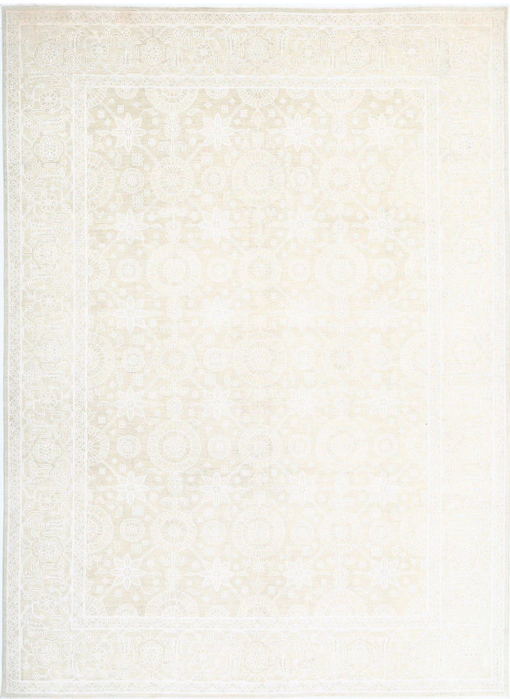 Hand Knotted Fine Serenity Wool Rug 8' 11" x 12' 0" - No. AT98507