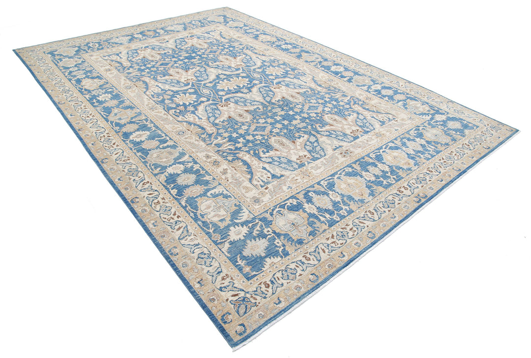 Hand Knotted Fine Serenity Wool Rug 8' 6" x 11' 11" - No. AT43042