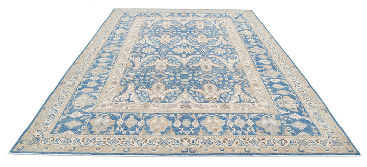 Hand Knotted Fine Serenity Wool Rug 8' 6" x 11' 11" - No. AT43042