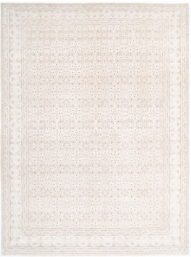 Hand Knotted Fine Serenity Wool Rug 10' 3" x 13' 8" - No. AT74610