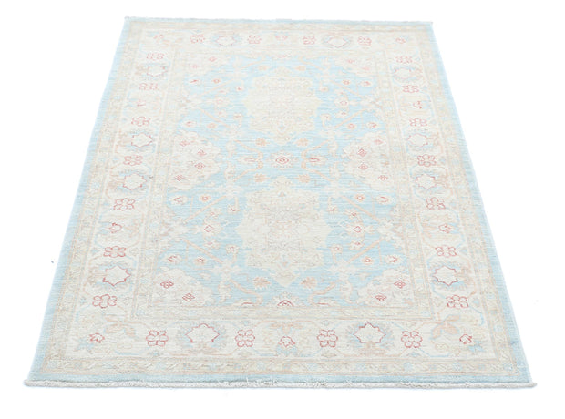 Hand Knotted Fine Serenity Wool Rug 3' 2" x 4' 9" - No. AT66978
