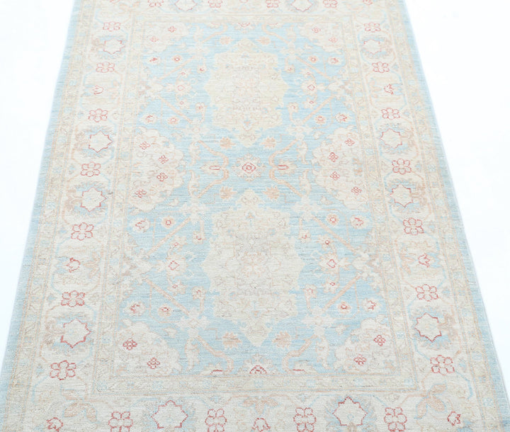 Hand Knotted Fine Serenity Wool Rug 3' 2" x 4' 9" - No. AT66978