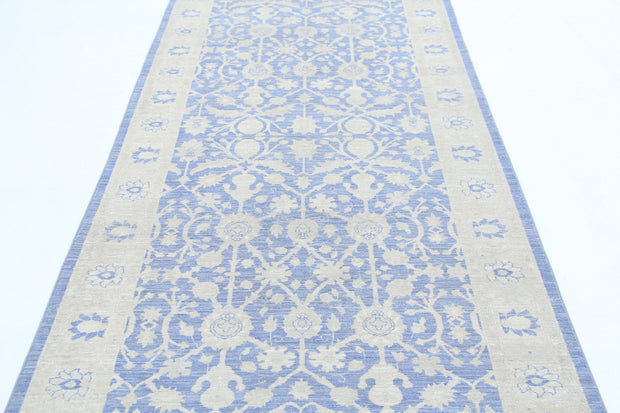 Hand Knotted Fine Serenity Wool Rug 4' 0" x 11' 1" - No. AT96351