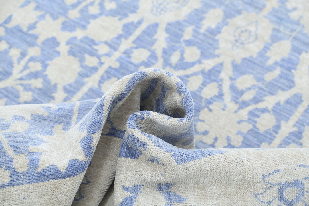 Hand Knotted Fine Serenity Wool Rug 4' 0" x 11' 1" - No. AT96351