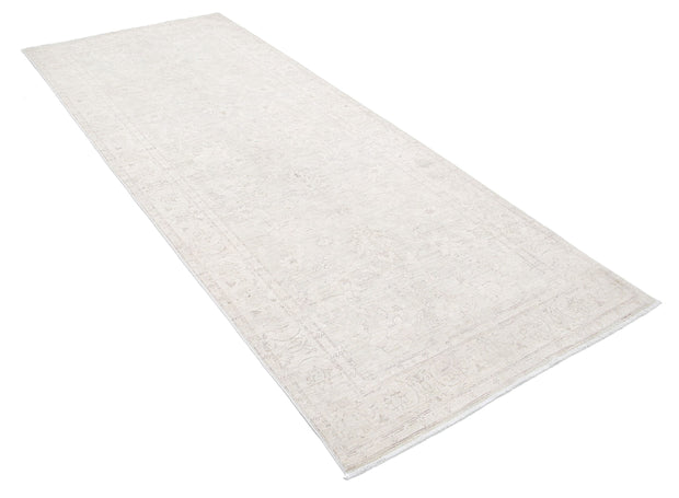 Hand Knotted Fine Serenity Wool Rug 3' 9" x 9' 7" - No. AT35165