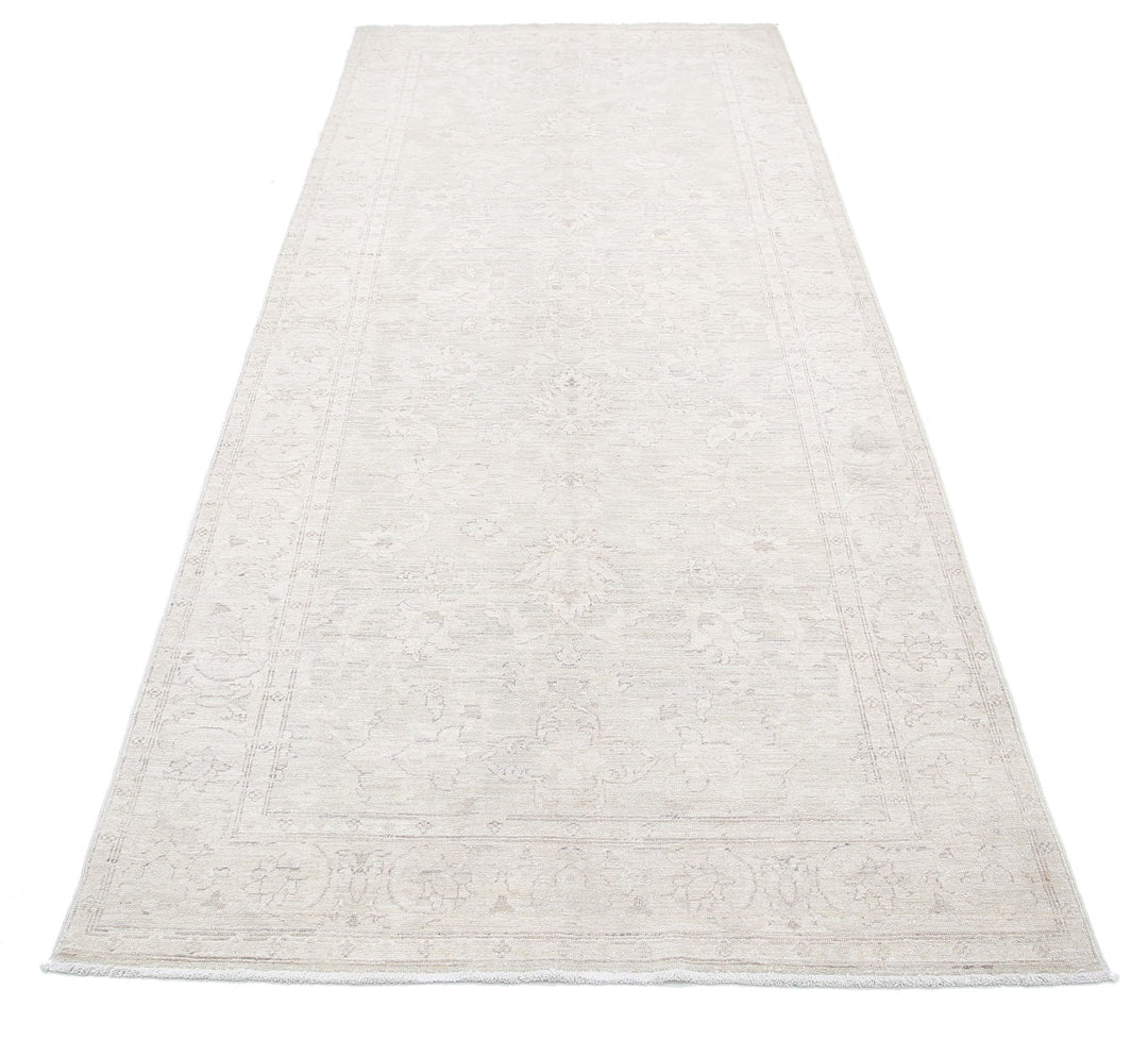 Hand Knotted Fine Serenity Wool Rug 3' 9" x 9' 7" - No. AT35165