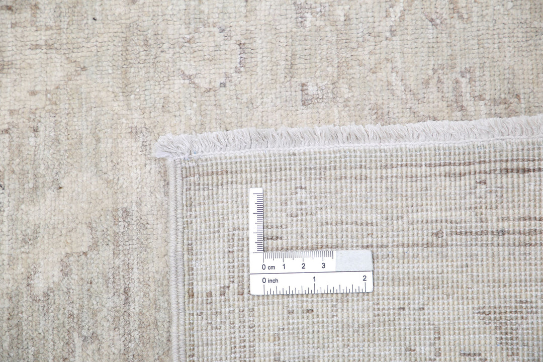 Hand Knotted Fine Serenity Wool Rug 3' 9" x 9' 7" - No. AT35165