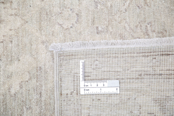 Hand Knotted Fine Serenity Wool Rug 3' 9" x 9' 7" - No. AT35165