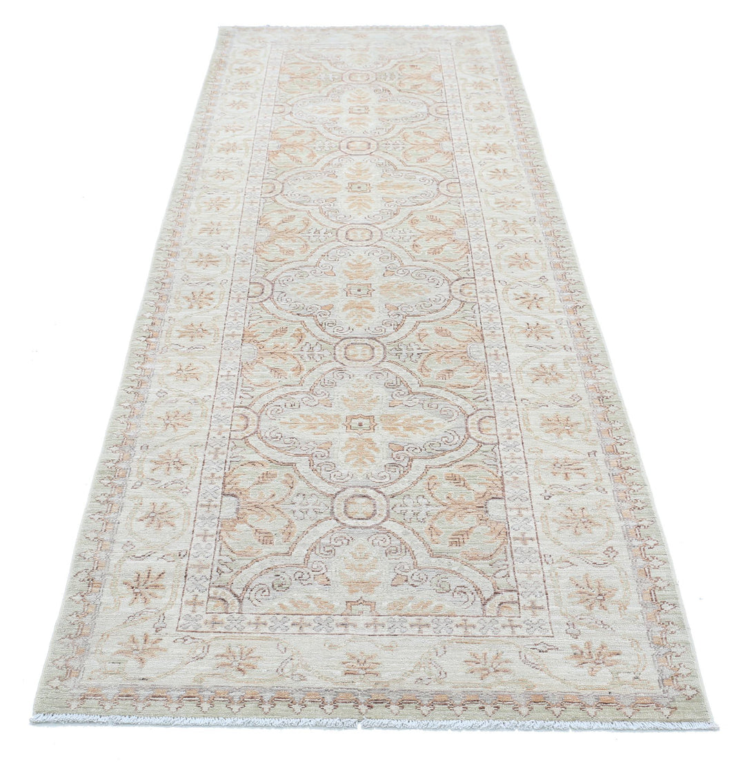 Hand Knotted Fine Serenity Wool Rug 3' 3" x 9' 2" - No. AT74727