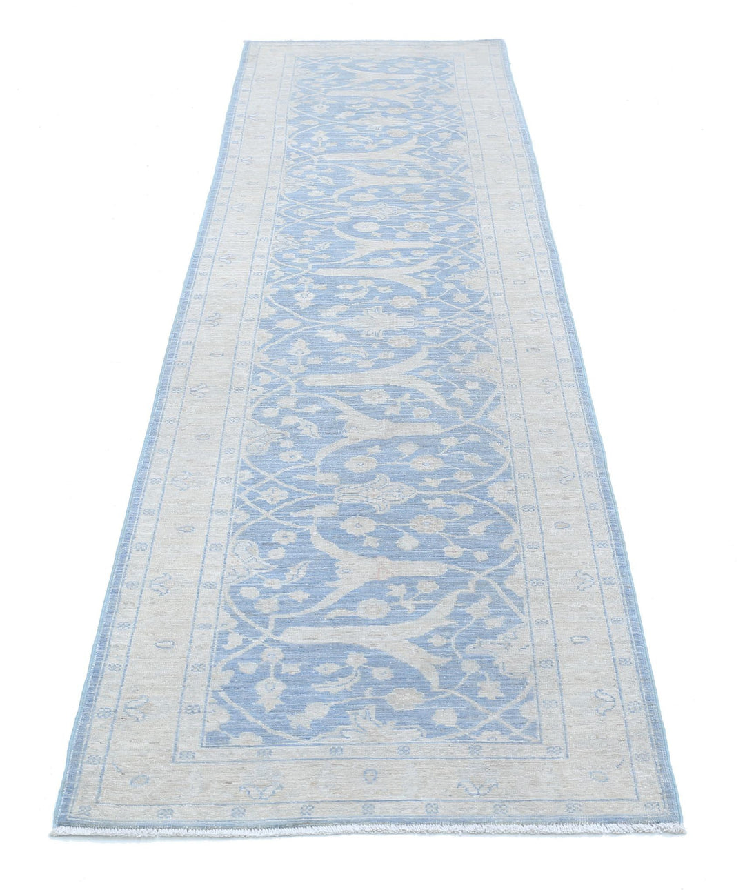 Hand Knotted Fine Serenity Wool Rug 2' 5" x 9' 6" - No. AT18378