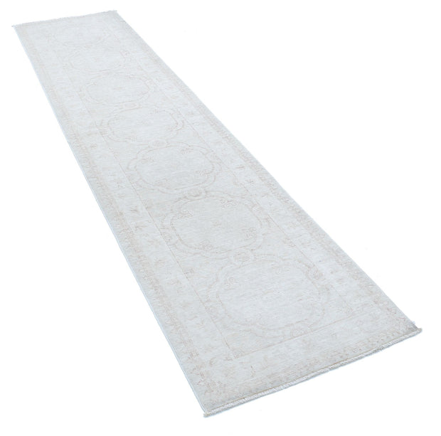 Hand Knotted Fine Serenity Wool Rug 2' 4" x 10' 0" - No. AT65852