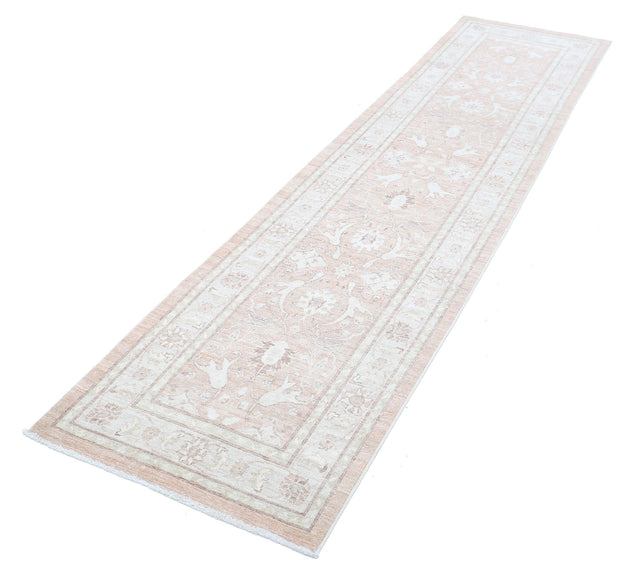 Hand Knotted Fine Serenity Wool Rug 2' 4" x 9' 8" - No. AT27535