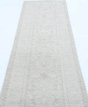 Hand Knotted Fine Serenity Wool Rug 2' 6" x 8' 10" - No. AT58606