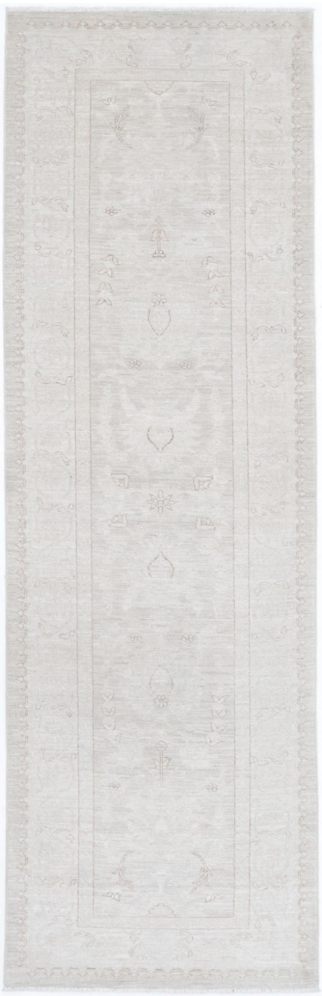 Hand Knotted Fine Serenity Wool Rug 2' 6" x 8' 10" - No. AT58606