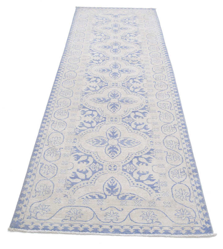 Hand Knotted Fine Serenity Wool Rug 2' 11" x 9' 10" - No. AT92228