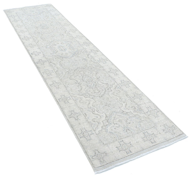 Hand Knotted Fine Serenity Wool Rug 2' 6" x 9' 6" - No. AT90827
