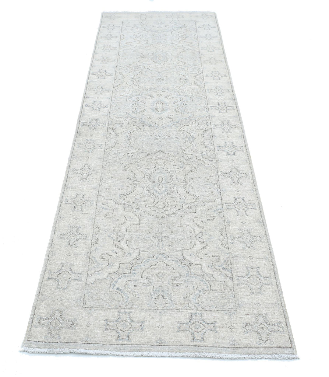 Hand Knotted Fine Serenity Wool Rug 2' 6" x 9' 6" - No. AT90827