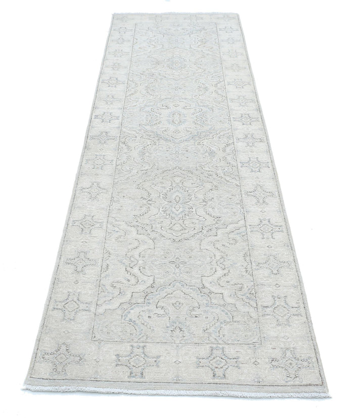 Hand Knotted Fine Serenity Wool Rug 2' 6" x 9' 6" - No. AT90827