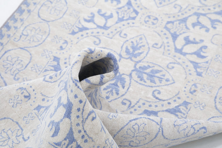 Hand Knotted Fine Serenity Wool Rug 2' 11" x 10' 2" - No. AT95839