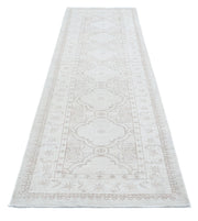 Hand Knotted Fine Serenity Wool Rug 2' 10" x 10' 10" - No. AT78203