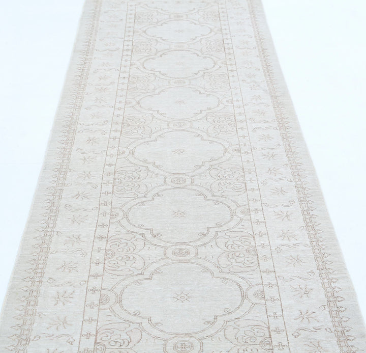 Hand Knotted Fine Serenity Wool Rug 2' 10" x 10' 10" - No. AT78203