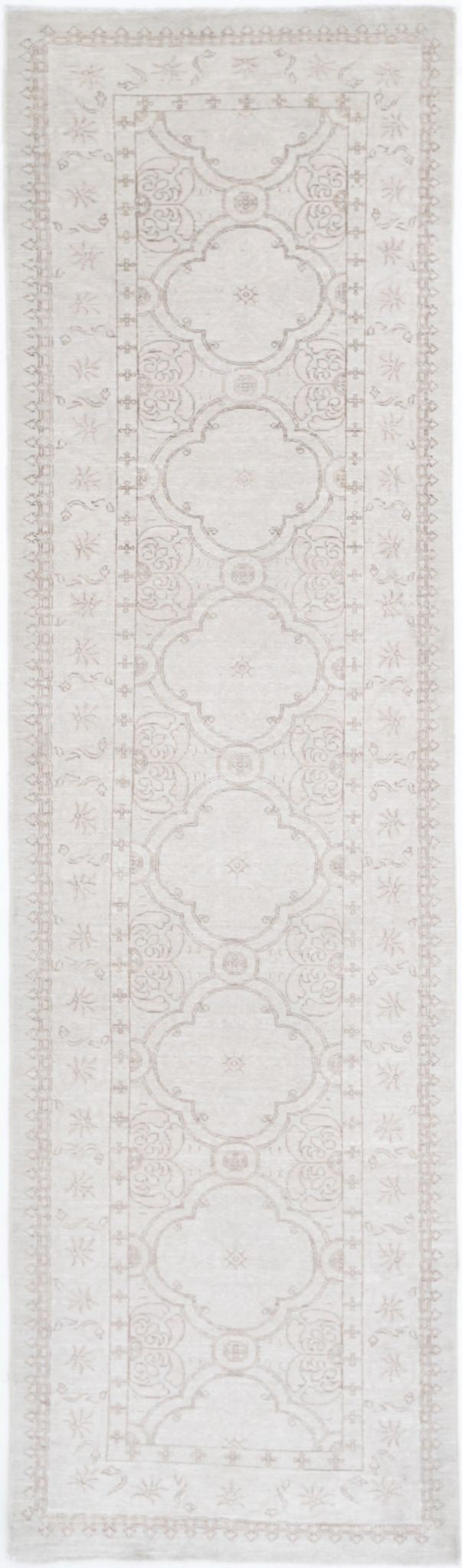 Hand Knotted Fine Serenity Wool Rug 2' 10" x 10' 10" - No. AT78203