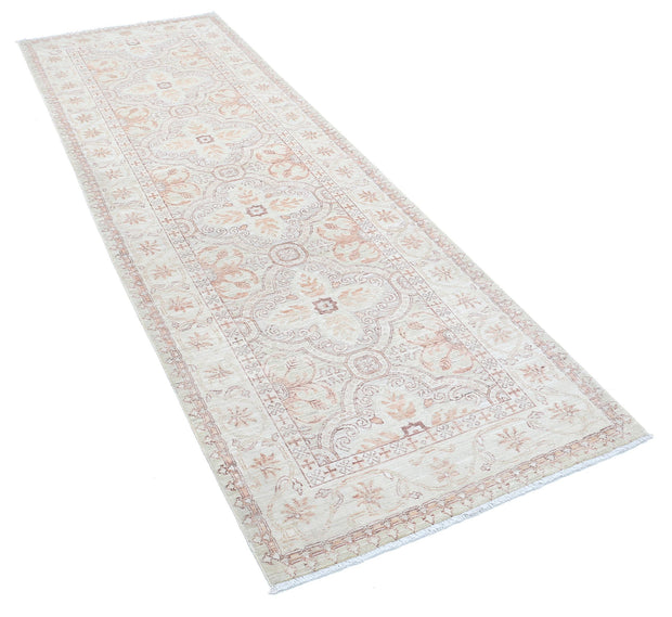 Hand Knotted Fine Serenity Wool Rug 3' 0" x 9' 2" - No. AT65245