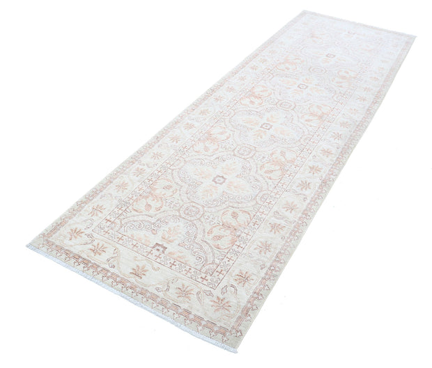 Hand Knotted Fine Serenity Wool Rug 3' 0" x 9' 2" - No. AT65245