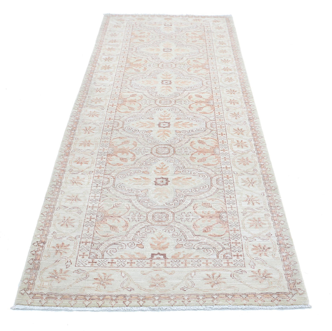 Hand Knotted Fine Serenity Wool Rug 3' 0" x 9' 2" - No. AT65245