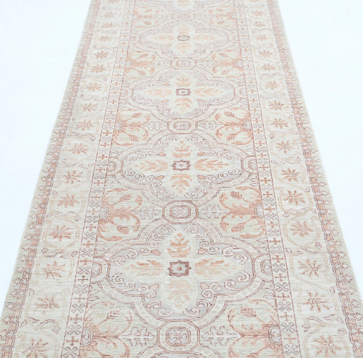 Hand Knotted Fine Serenity Wool Rug 3' 0" x 9' 2" - No. AT65245